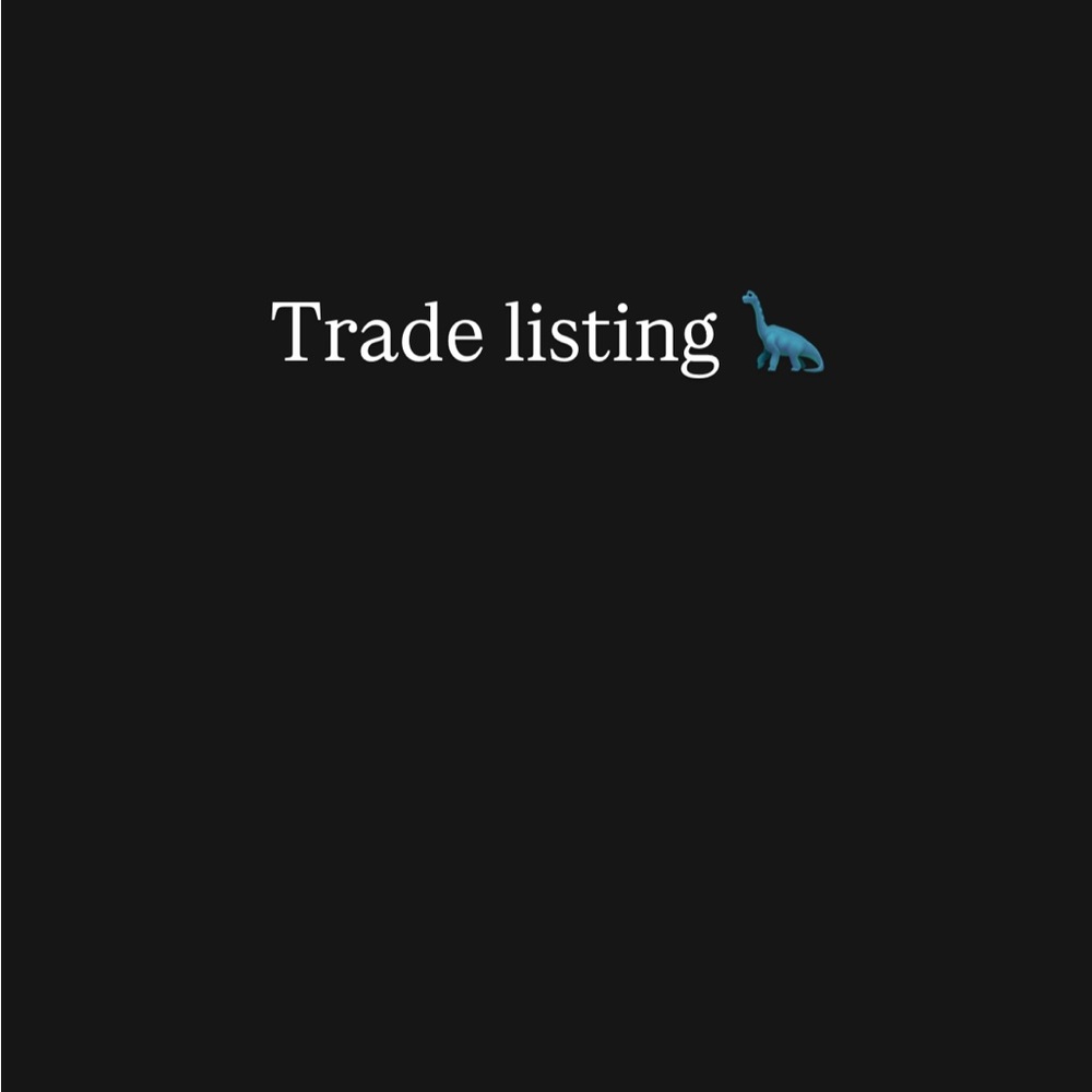 Trade Listing